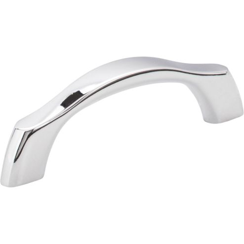 3" Center-to-Center Polished Chrome Aiden Cabinet Pull - 993-3PC
