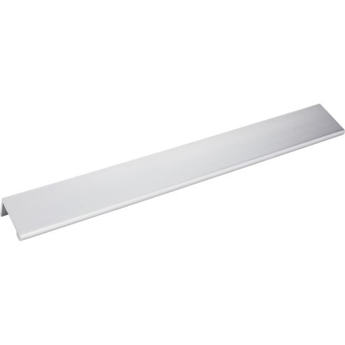 12" Overall Length Brushed Chrome Edgefield Cabinet Tab Pull - A500-12BC