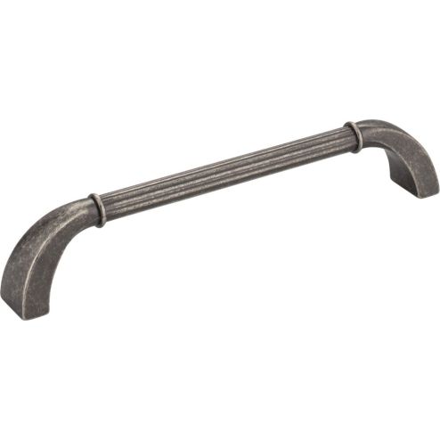 160 mm Center-to-Center Distressed Pewter Cordova Cabinet Pull - Z281-160BNDL