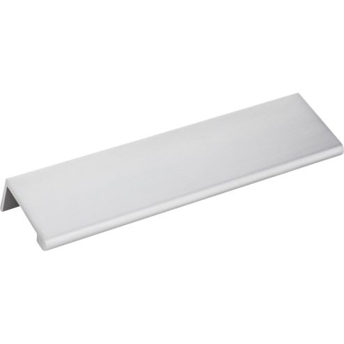 6" Overall Length Brushed Chrome Edgefield Cabinet Tab Pull - A500-6BC