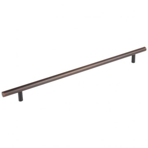 319 mm Center-to-Center Dark Brushed Bronze Naples Cabinet Bar Pull - 399DBB