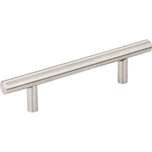 96 mm Center-to-Center Hollow Stainless Steel Naples Cabinet Bar Pull - 154SS
