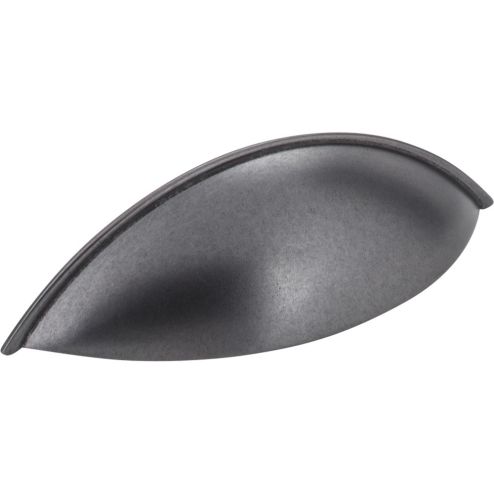 96 mm Center-to-Center Gun Metal Bordeaux Cabinet Cup Pull - 8236DACM