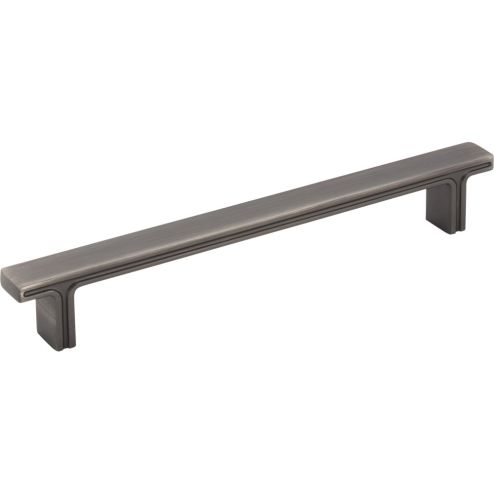 160 mm Center-to-Center Brushed Pewter Square Anwick Cabinet Pull - 867-160BNBDL