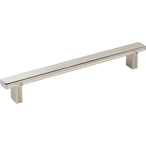 160 mm Center-to-Center Polished Nickel Square Anwick Cabinet Pull - 867-160NI