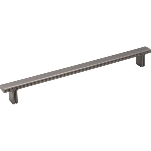 228 mm Center-to-Center Brushed Pewter Square Anwick Cabinet Pull - 867-228BNBDL