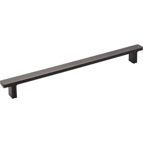 228 mm Center-to-Center Brushed Oil Rubbed Bronze Square Anwick Cabinet Pull - 867-228DBAC