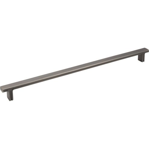 320 mm Center-to-Center Brushed Pewter Square Anwick Cabinet Pull - 867-320BNBDL