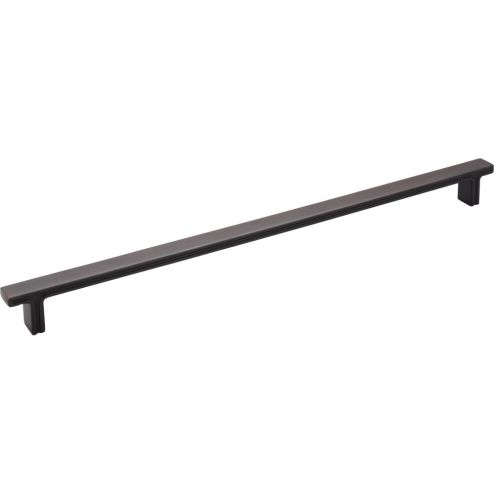 320 mm Center-to-Center Brushed Oil Rubbed Bronze Square Anwick Cabinet Pull - 867-320DBAC