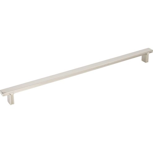320 mm Center-to-Center Polished Nickel Square Anwick Cabinet Pull - 867-320NI