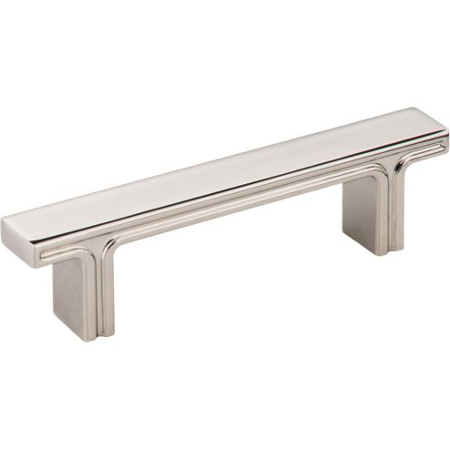 3" Center-to-Center Polished Nickel Square Anwick Cabinet Pull - 867-3NI