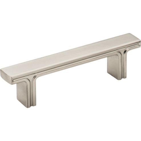 3" Center-to-Center Satin Nickel Square Anwick Cabinet Pull - 867-3SN