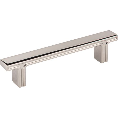 96 mm Center-to-Center Polished Nickel Square Anwick Cabinet Pull - 867-96NI