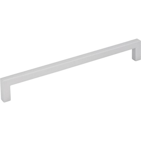 192 mm Center-to-Center Matte Silver Square Stanton Cabinet Bar Pull - 625-192MS