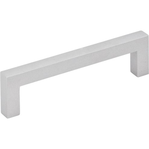 96 mm Center-to-Center Matte Silver Square Stanton Cabinet Bar Pull - 625-96MS