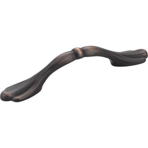 3" Center-to-Center Brushed Oil Rubbed Bronze Arcadia Cabinet Pull - 516DBAC