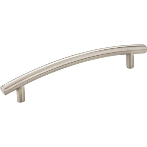 128 mm Center-to-Center Satin Nickel Arched Belfast Cabinet Pull - 406-128SN