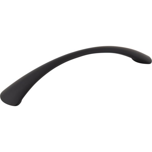 128 mm Center-to-Center Black Arched Belfast Cabinet Pull - 976-128BLK