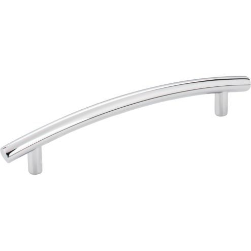 128 mm Center-to-Center Polished Chrome Arched Belfast Cabinet Pull - 406-128PC