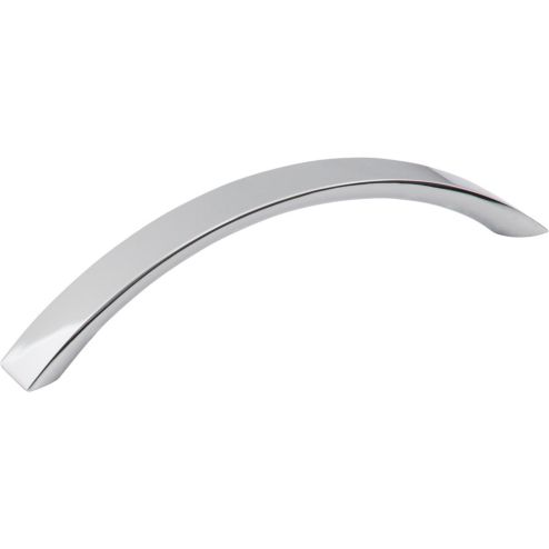 128 mm Center-to-Center Polished Chrome Arched Belfast Cabinet Pull - 776-128PC