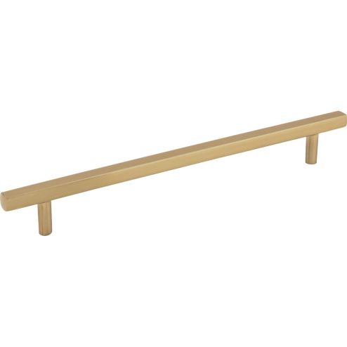 192 mm Center-to-Center Satin Bronze Square Dominique Cabinet Bar Pull - 845-192SBZ