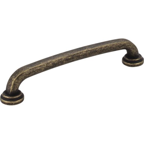 128 mm Center-to-Center Distressed Antique Brass Bremen 1 Cabinet Pull - 527-128ABM-D
