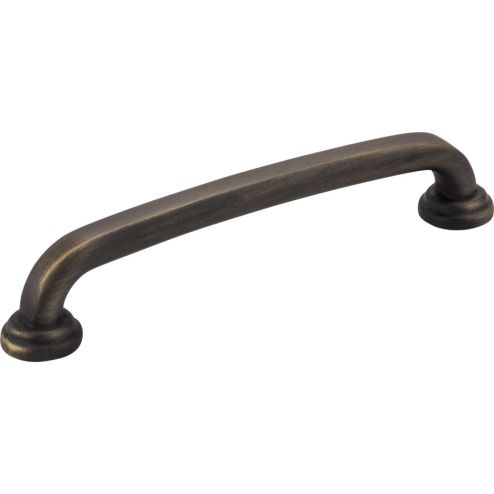 128 mm Center-to-Center Antique Brushed Satin Brass Bremen 1 Cabinet Pull - 527-128ABSB