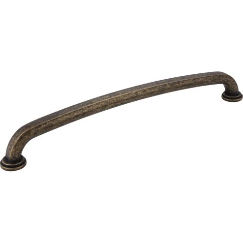 12" Center-to-Center Distressed Antique Brass Bremen 1 Appliance Handle - 527-12ABM-D