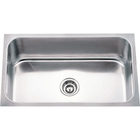 18" Gauge Stainless Steel Undermount Utility Sink - 868