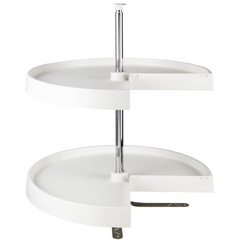 24" Pie Cut Plastic Lazy Susan - PLSP24