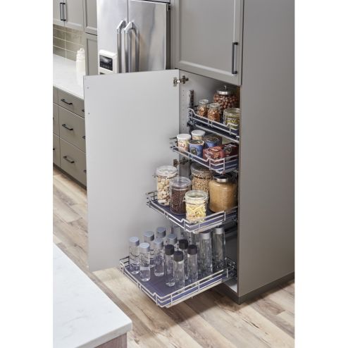 15" Wire Pullout Basket Chrome - SWS-WB153PC