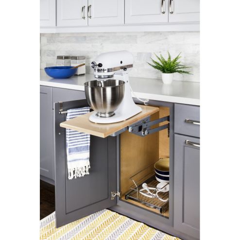 Soft Close Mixer Appliance Lift Chrome - ML-1CH