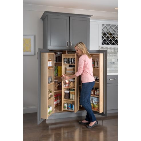 Pantry Door Mount Cabinet Organizer 12" x 45" - PDM45