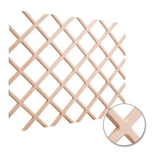 Hard Maple 24" x 30" Beveled Wine Lattice Rack - WR30-2MP
