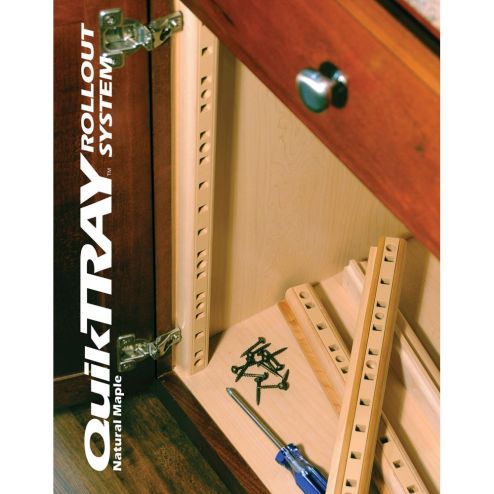 4-Quick Tray Pilasters 1 1/4" Clear - B512-01