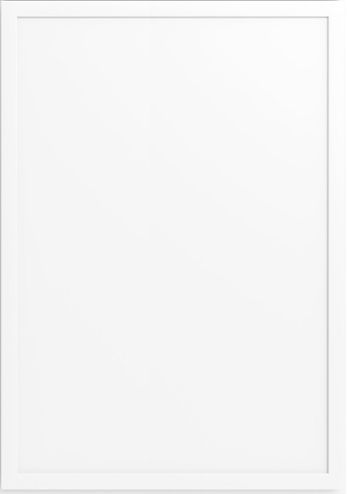 Dayton Slim White Shaker Sample Door