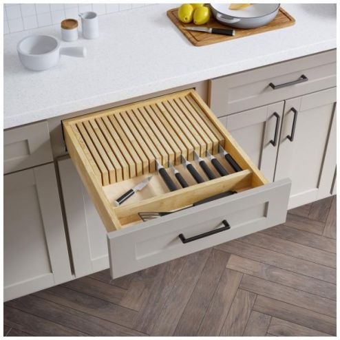 18" Drop-In Knife Block Drawer Insert