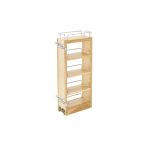 Natural Maple Four Shelf Pullout