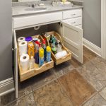 13 1/16" Pre-assembled Vanity Depth High Back Rollout Drawer for 15 Opening - ROVHB15-WB