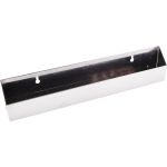 Shallow 14 13/16" Stainless Steel Tipout Replacement Tray - TOSS14S-REPL
