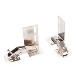 Hinges for Tipout Unit Chrome - TIPOUT-HINGE