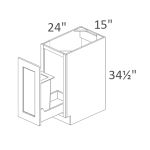 B15FHTCPO Summit Grey Shaker RTA