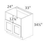 FSB33 Chatham Pitch Black Shaker Pre-Assembled