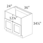 FSB36 Chatham Cobblestone Shaker Pre-Assembled