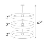 LSP2436-42-P Chatham Desert Oak Shaker Pre-Assembled