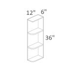 OER636 Sonoma Slim Desert Oak Shaker Pre-Assembled