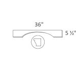 VAR36 Chatham Desert Oak Shaker