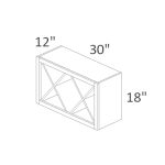 WSC3018 Madison White Shaker RTA