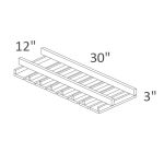 SGH3012 Camden Dove Shaker RTA