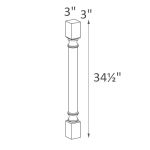 SP3X34-1-2 Hanover Charcoal